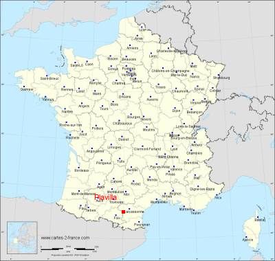Carte de Plavilla