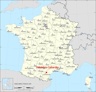 Carte de Pradelles-Cabardès