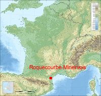 localisation mairie de Roquecourbe-Minervois