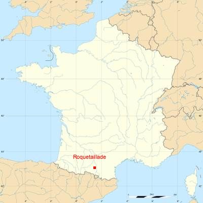 Fond de carte avec Roquetaillade