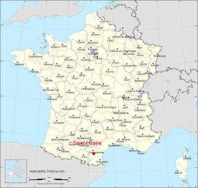 Carte de Saint-Hilaire