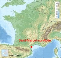 localisation mairie de Saint-Marcel-sur-Aude