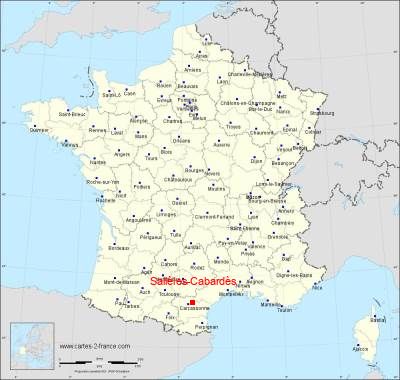 Carte de Sallèles-Cabardès