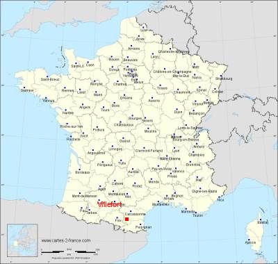 Carte de Villefort