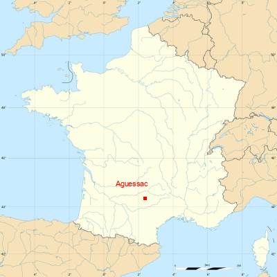 Fond de carte avec Aguessac