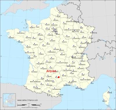 Carte de Arques