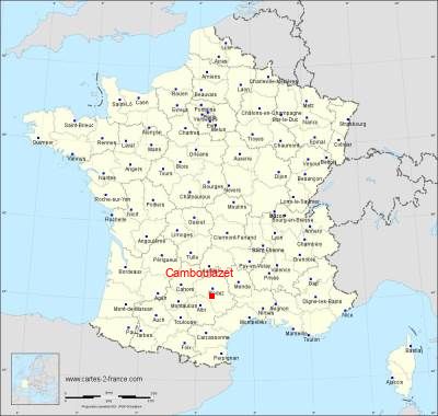 Carte de Camboulazet