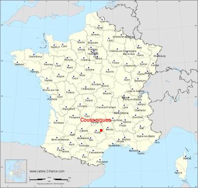 Carte de Coussergues