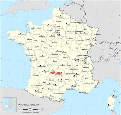Carte de Cruéjouls