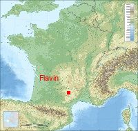 localisation mairie de Flavin