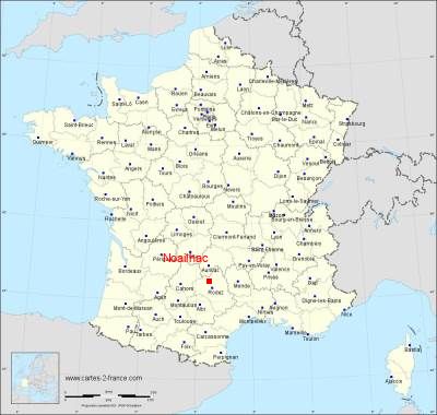 Carte de Noailhac