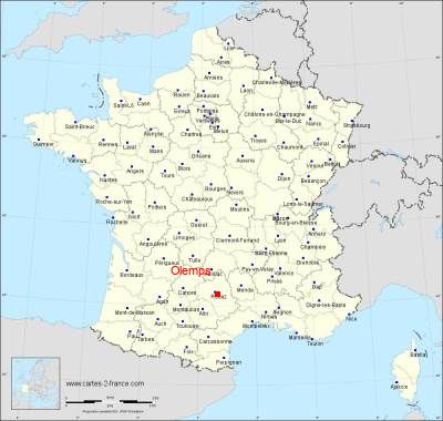 Carte de Olemps