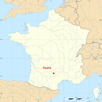Fond de carte avec Paulhe