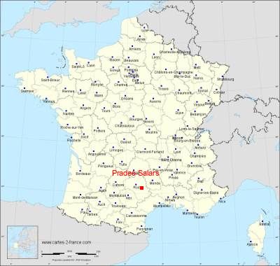Carte de Prades-Salars