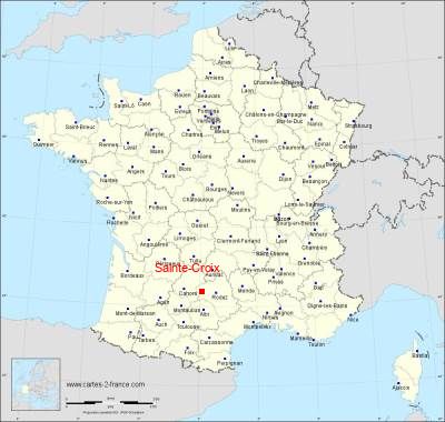 Carte de Sainte-Croix