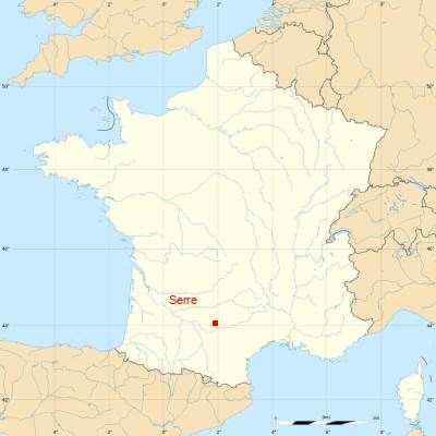 Fond de carte avec Serre