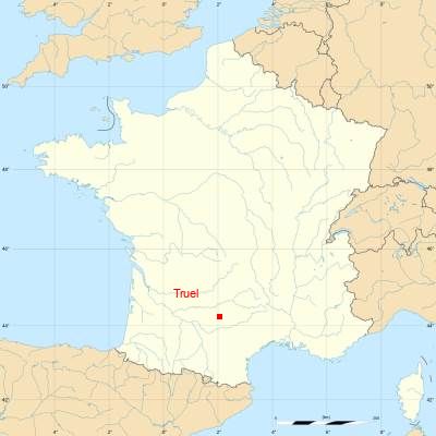 Fond de carte avec Truel