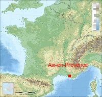 localisation mairie de Aix-en-Provence