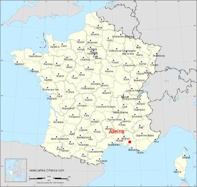 Carte de Alleins