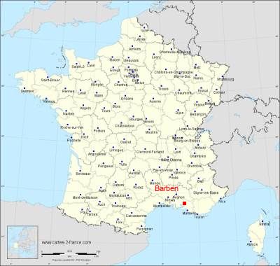 Carte de Barben