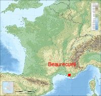localisation mairie de Beaurecueil
