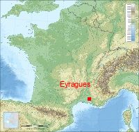 localisation mairie de Eyragues