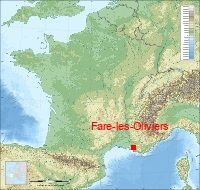 localisation mairie de Fare-les-Oliviers