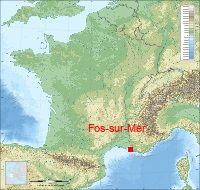 localisation mairie de Fos-sur-Mer