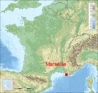 localisation mairie de Marseille