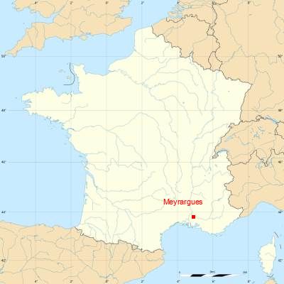 Fond de carte avec Meyrargues