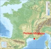 localisation mairie de Pennes-Mirabeau