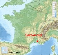 localisation mairie de Saint-Andiol