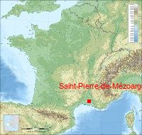 localisation mairie de Saint-Pierre-de-Mézoargues