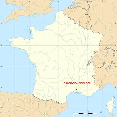 Fond de carte avec SalondeProvence