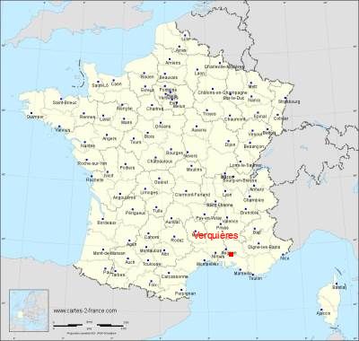 Carte de Verquières
