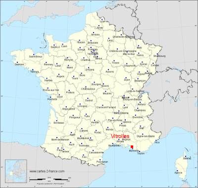 Carte de Vitrolles