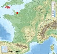 localisation mairie de Agy