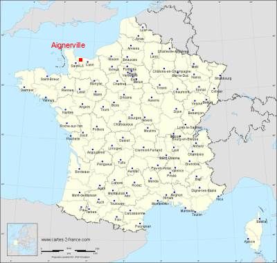 Carte de Aignerville