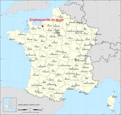 Carte de Englesqueville-en-Auge