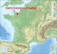 localisation mairie de Saint-Georges-d'Aunay
