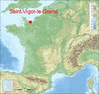 localisation mairie de Saint-Vigor-le-Grand
