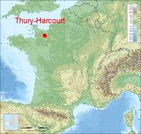localisation mairie de Thury-Harcourt