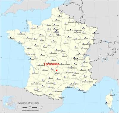 Carte de Escorailles