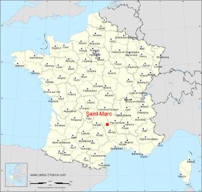 Carte de Saint-Marc