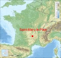 localisation mairie de Saint-Mary-le-Plain