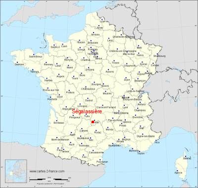 Carte de Ségalassière
