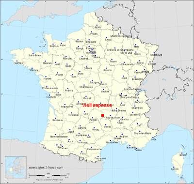 Carte de Vieillespesse