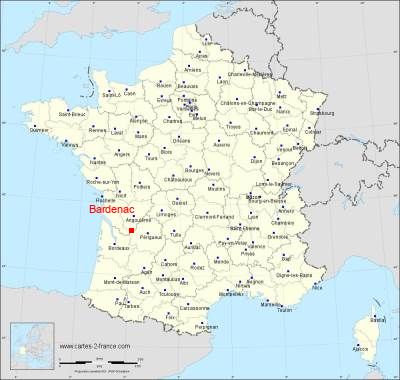 Carte de Bardenac