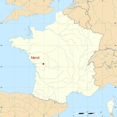 Fond de carte avec Manot