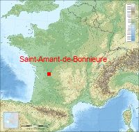 localisation mairie de Saint-Amant-de-Bonnieure